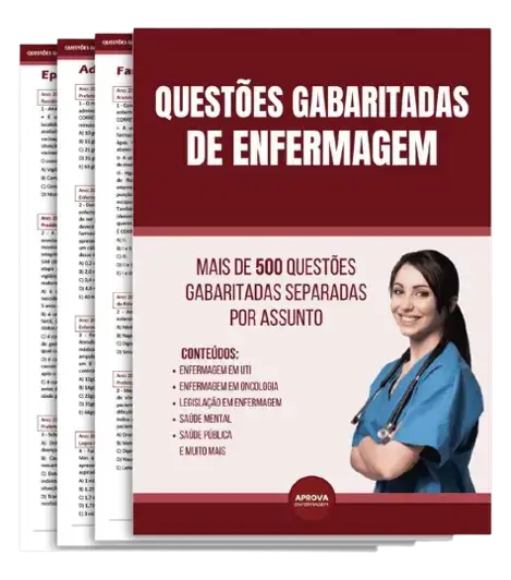 520 Questões Gabaritadas para Enfermeiros